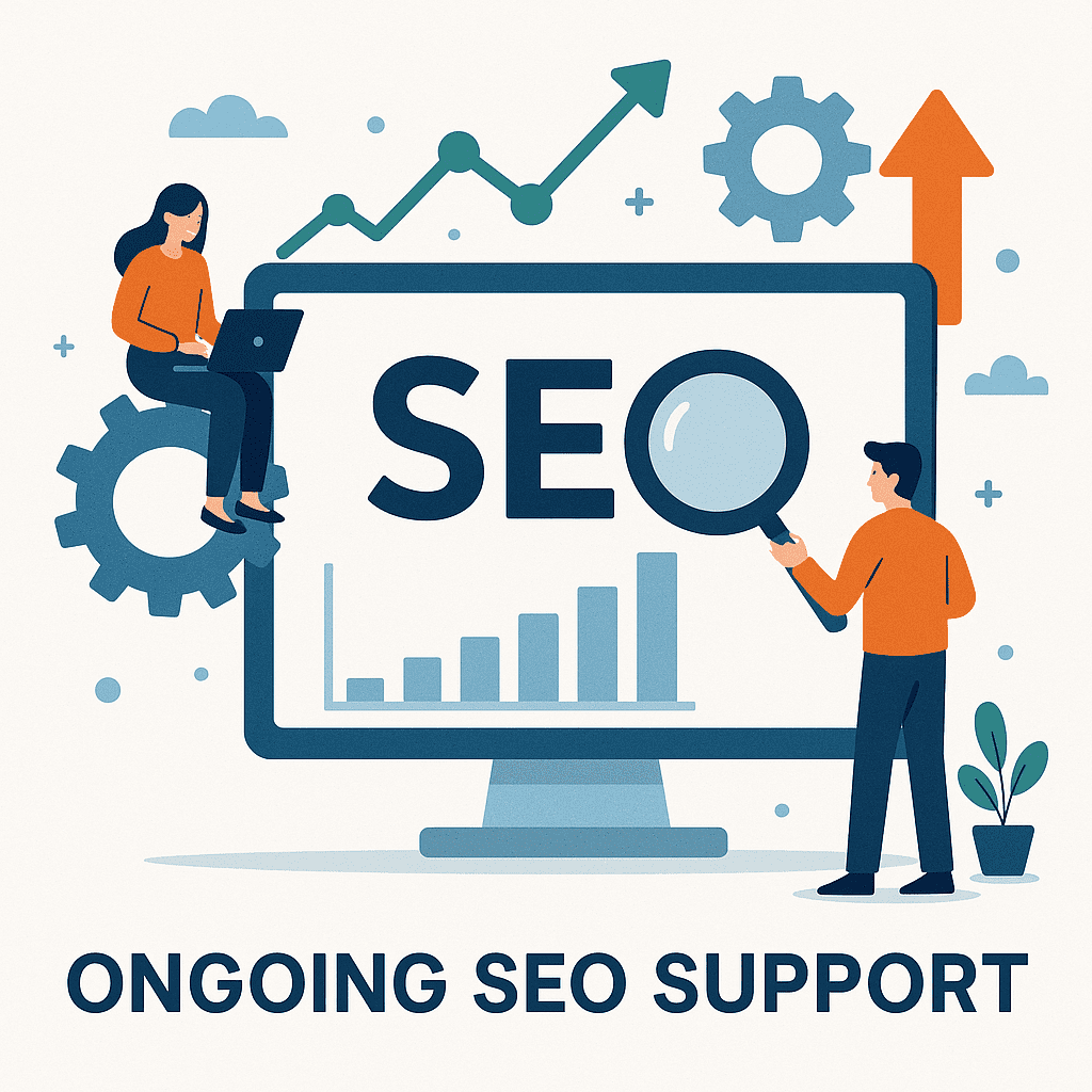 Ongoing SEO Support including analytics and long-term optimisation
