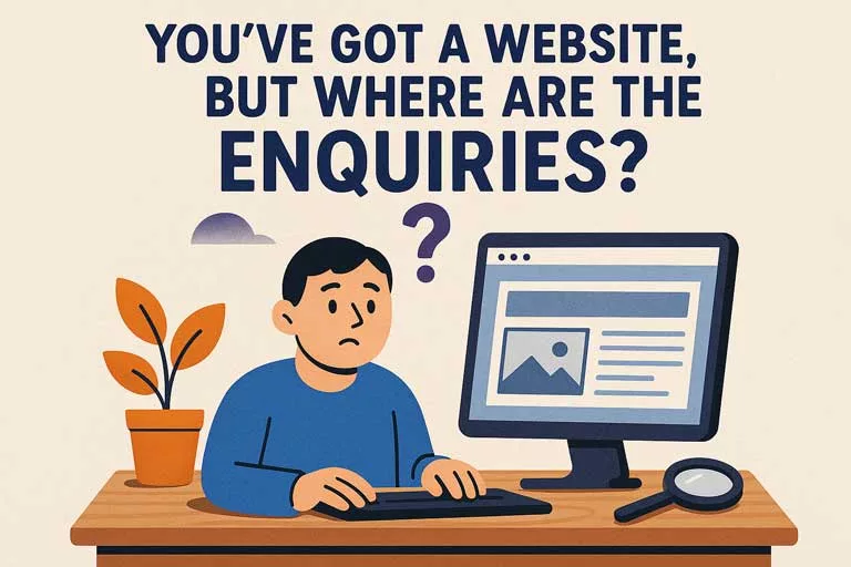 SEO for small business - We can tell you why you do not get enquiries